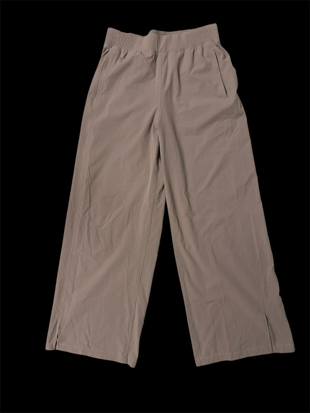 lululemon athletica Men’s Wide-Leg Chinos in Taupe